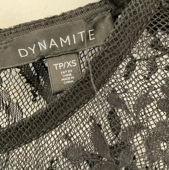 Dynamite Lace Top - Picture 2 of 3
